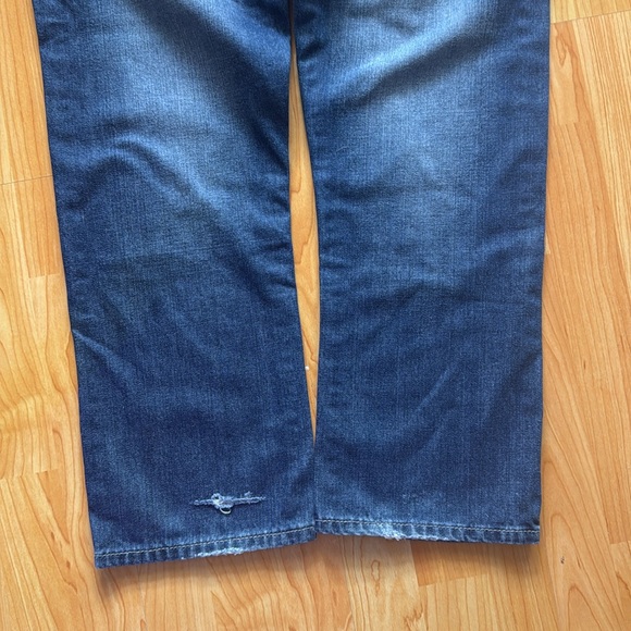 Vintage Brass Jeans size 36x30. Dark wash. Preowned. - Picture 9 of 12